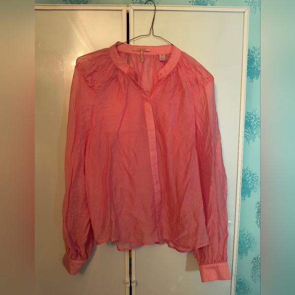 Scotch & Soda Shirt with Voluminous Sleeves Sz XL - Picture 7 of 10
